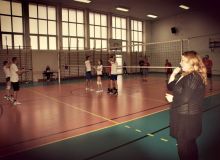 Mikołajkowy mecz - nauczyciele vs uczniowie