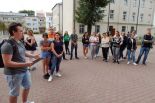 Uczniowie III LO w Łomży i Gimnazjum w Butrymańcach Razem dla Niepodległej