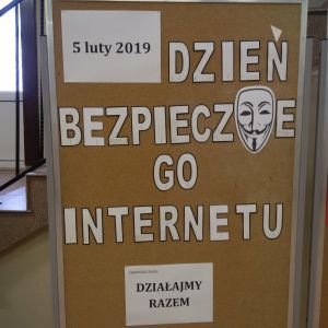 Czytaj więcej: 5 lutego 2019 r. - Dzień Bezpiecznego Internetu „Działajmy razem!”